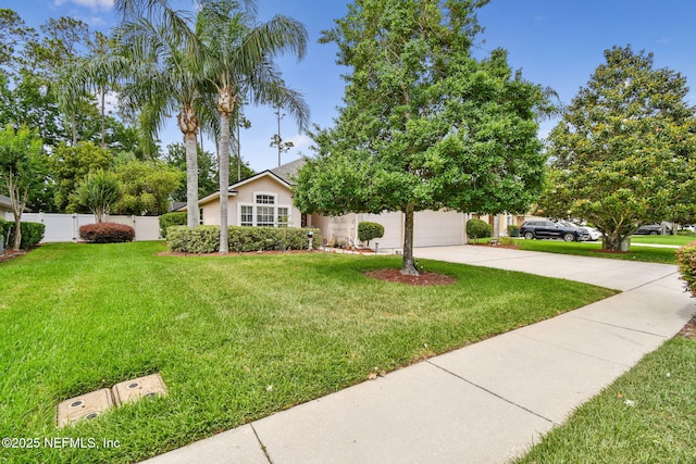 324 Hammock Grove Ct, Saint Johns, FL 32259 - view of front facade featuring driveway, stucco siding, and an attached garage