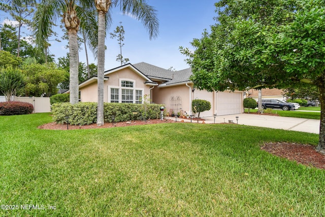324 Hammock Grove Ct, Saint Johns, FL 32259 - view of front of property featuring stucco siding, driveway, and an attached garage