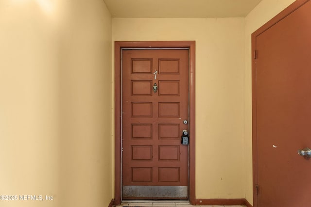 6552 La Mirada Dr E Unit 7, Jacksonville, FL 32217 - property entrance featuring stucco siding