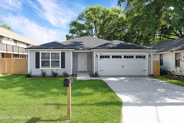 5420 Arlington Rd, Jacksonville, FL 32211 - single story home featuring an attached garage, concrete driveway, and roof with shingles
