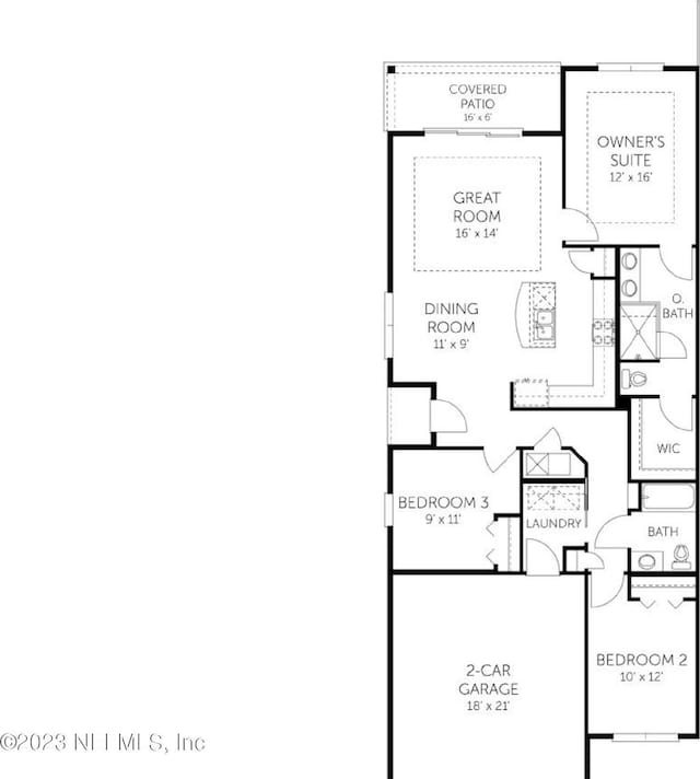 478 Cherry Elm Dr, Saint Augustine, FL 32092 - home floor plan
