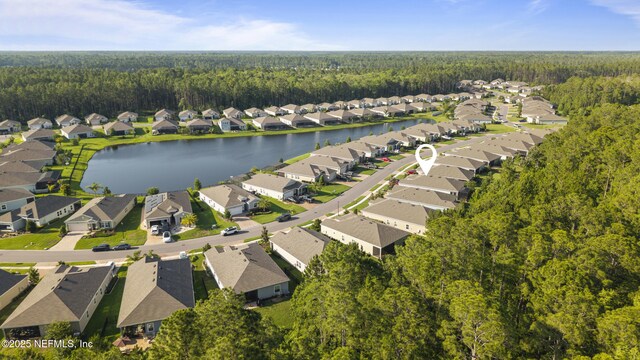 383 Saint Vincent Dr, Saint Augustine, FL 32092 - view of property location with a forest, nearby suburban area, and a nearby body of water