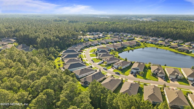 383 Saint Vincent Dr, Saint Augustine, FL 32092 - view of property location featuring a forest, nearby suburban area, and a nearby body of water