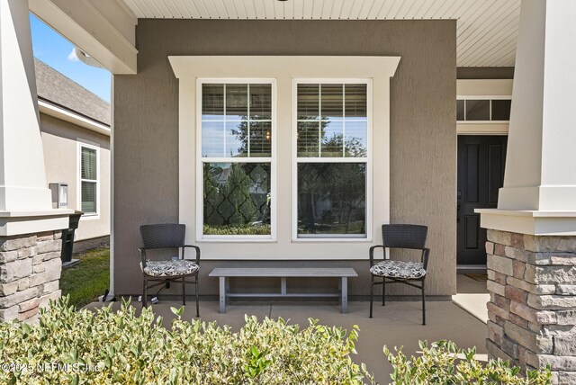 14048 Prater Ct, Jacksonville, FL 32224 - view of covered porch