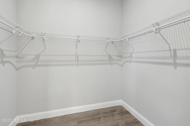 97002 Jose Gaspar Way, Yulee, FL 32097 - walk in closet featuring wood finished floors