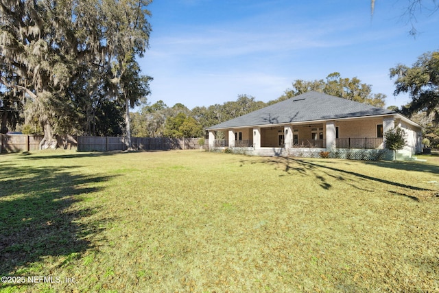 97002 Jose Gaspar Way, Yulee, FL 32097 - view of yard featuring a ceiling fan