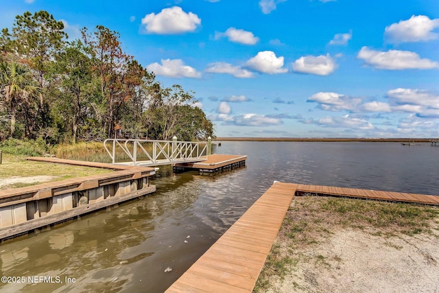 97002 Jose Gaspar Way, Yulee, FL 32097 - dock area featuring a water view