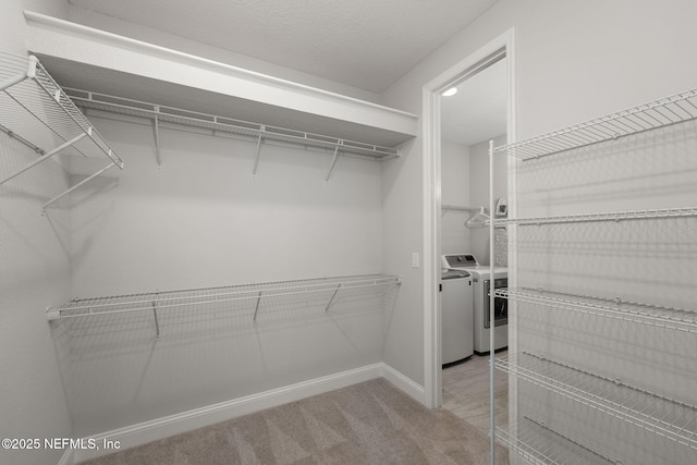 275 Kellet Way, Saint Johns, FL 32259 - walk in closet with washing machine and dryer and carpet floors