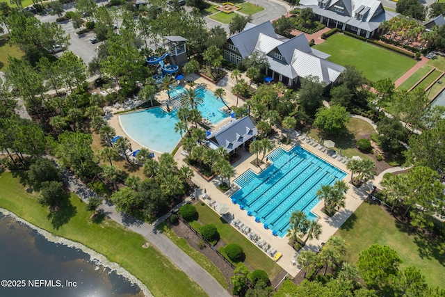 275 Kellet Way, Saint Johns, FL 32259 - bird's eye view of a pool