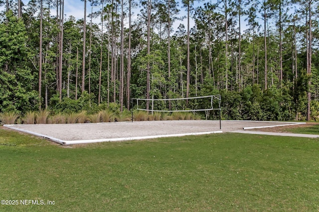 219 Heron Landing Rd, Saint Johns, FL 32259 - view of property's community featuring volleyball court and a lawn