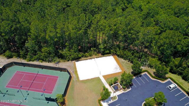 219 Heron Landing Rd, Saint Johns, FL 32259 - bird's eye view of a heavily wooded area
