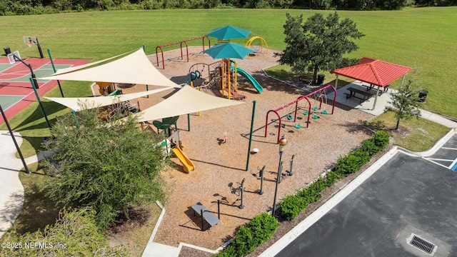 219 Heron Landing Rd, Saint Johns, FL 32259 - community play area with a yard and a gazebo