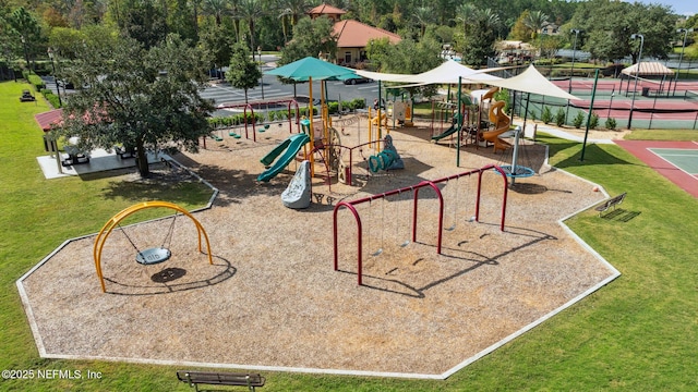 219 Heron Landing Rd, Saint Johns, FL 32259 - community playground featuring a yard