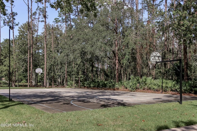 1553 Royal Fern Ln, Fleming Island, FL 32003 - view of basketball court with community basketball court