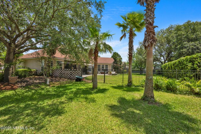 3854 Painted Bunting Way, Jacksonville, FL 32224 - view of yard