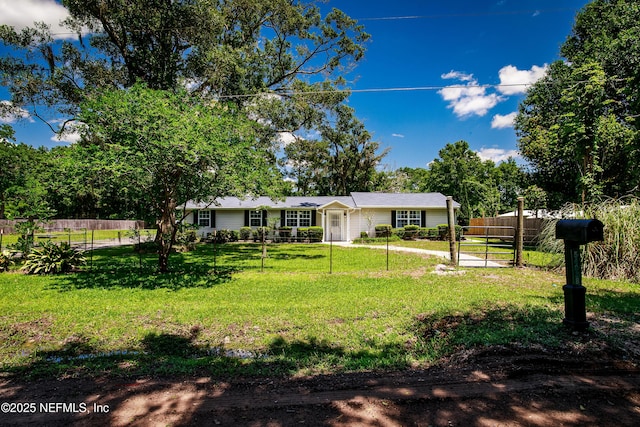 54038 Charles St, Callahan, FL 32011 - view of yard featuring a gate