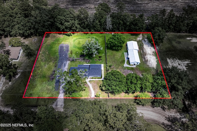 54038 Charles St, Callahan, FL 32011 - aerial view of property's location featuring property boundaries highlighted