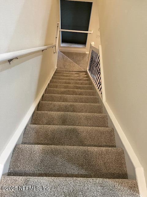 9745 Touchton Rd Unit 2522, Jacksonville, FL 32246 - stairs with carpet flooring