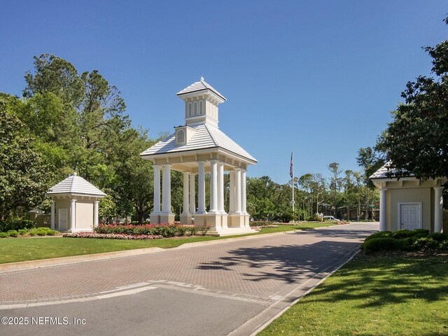 1611 Nottingham Knoll Dr, Jacksonville, FL 32225 - view of property's community with a gazebo and a lawn