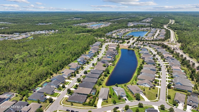 61 Sunrise Vista Way, Ponte Vedra, FL 32081 - aerial view of property's location with a heavily wooded area, nearby suburban area, and a nearby body of water