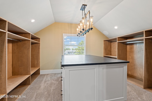 520 E Coast Dr, Atlantic Beach, FL 32233 - spacious closet featuring lofted ceiling
