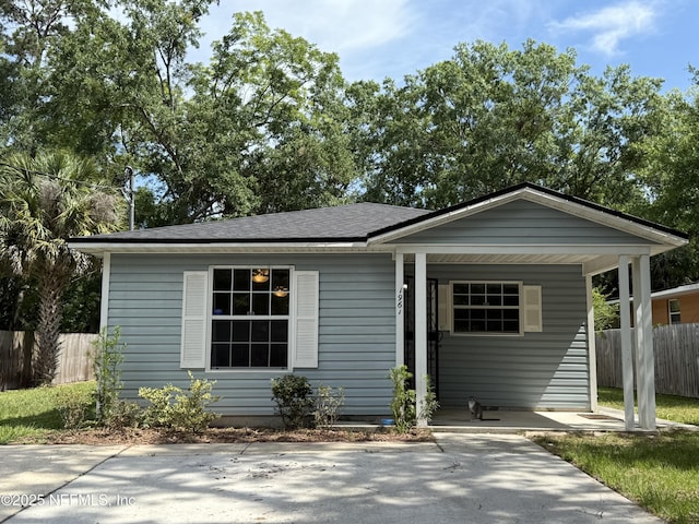 1961 Spring Drive Rd, Jacksonville, FL 32209 - bungalow-style home with a shingled roof
