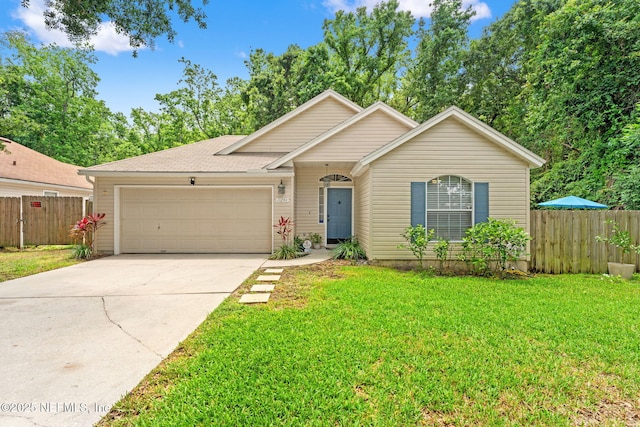 11246 Monument Landing Blvd, Jacksonville, FL 32225 - view of front facade featuring an attached garage and concrete driveway
