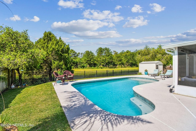 3684 Arava Dr, Green Cove Springs, FL 32043 - view of pool with a patio