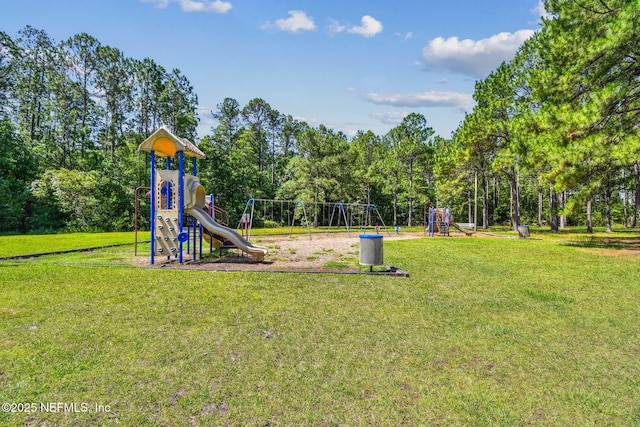 3684 Arava Dr, Green Cove Springs, FL 32043 - community jungle gym featuring a yard
