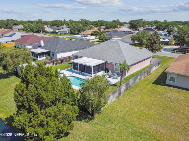 3684 Arava Dr, Green Cove Springs, FL 32043 - aerial view of residential area featuring a pool