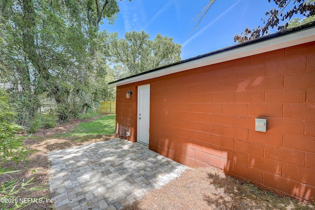 8198 Paul Jones Dr, Jacksonville, FL 32208 - view of outbuilding featuring fence