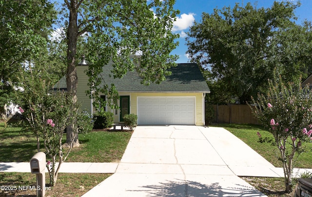 5325 Julington Ridge Dr S, Jacksonville, FL 32258 - view of front of property featuring driveway, a garage, and roof with shingles
