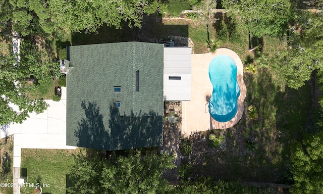 5325 Julington Ridge Dr S, Jacksonville, FL 32258 - aerial view of property and surrounding area featuring a pool area