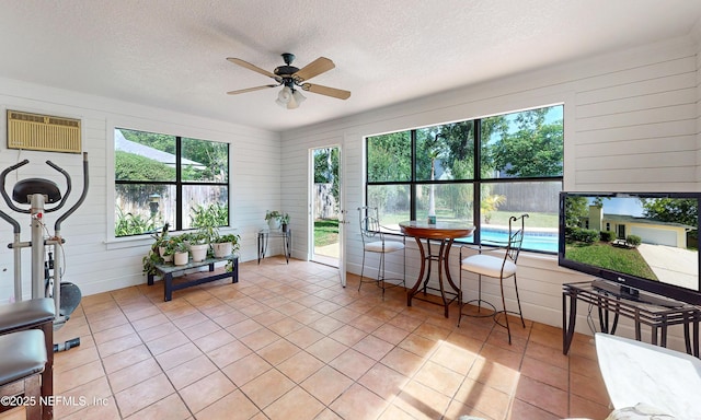 5325 Julington Ridge Dr S, Jacksonville, FL 32258 - sunroom with an AC wall unit