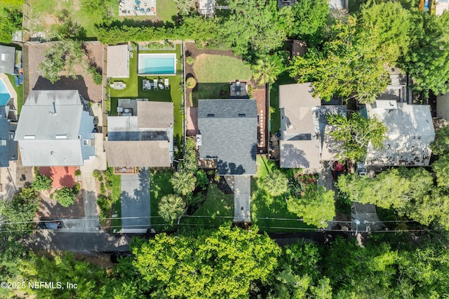 338 Magnolia St, Atlantic Beach, FL 32233 - aerial perspective of suburban area