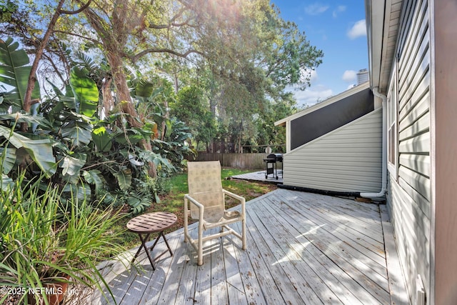 1522 Sand Dollar Cir, Neptune Beach, FL 32266 - deck with fence