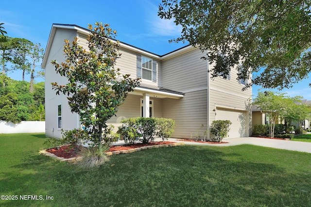 137 Codman Dr, Saint Augustine, FL 32084 - view of front of house featuring a garage and concrete driveway