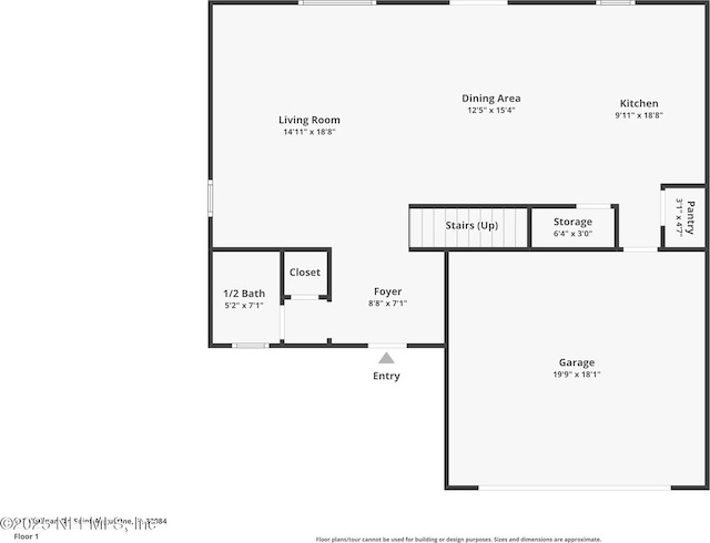 137 Codman Dr, Saint Augustine, FL 32084 - property floor plan