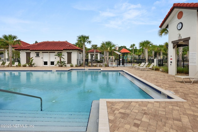 137 Codman Dr, Saint Augustine, FL 32084 - community pool with a patio
