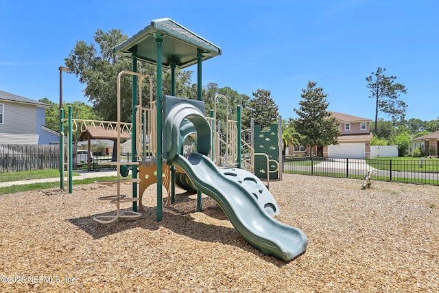 864 Collinswood Dr W, Jacksonville, FL 32225 - communal playground with fence