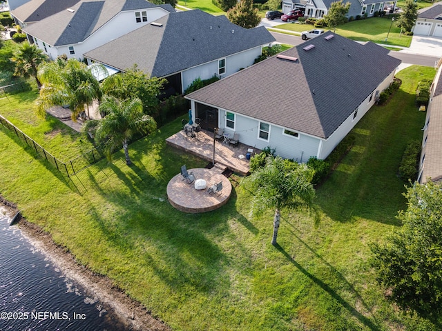 497 Convex Ln, Saint Augustine, FL 32095 - aerial perspective of suburban area featuring a nearby body of water