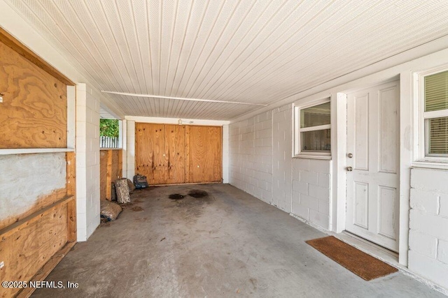 6500 Altama Rd, Jacksonville, FL 32216 - view of exterior entry with a carport