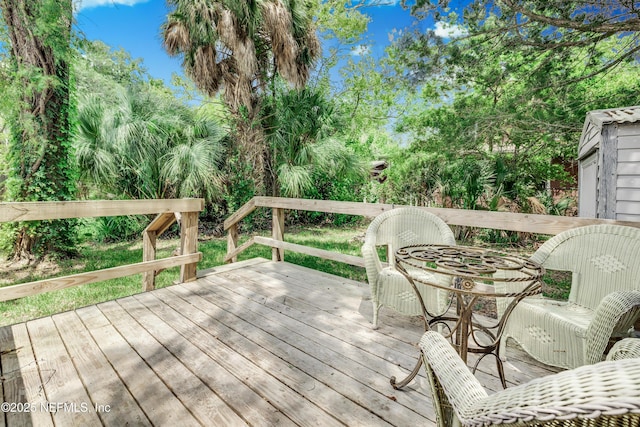 159 Twine St, Saint Augustine, FL 32084 - view of deck