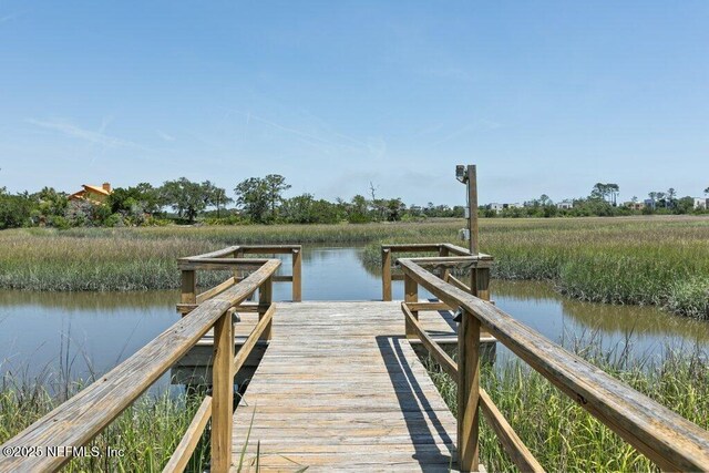 3060 Lewis Speedway, Saint Augustine, FL 32084 - dock area featuring a water view