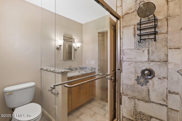 3060 Lewis Speedway, Saint Augustine, FL 32084 - full bath featuring vanity, toilet, and a shower