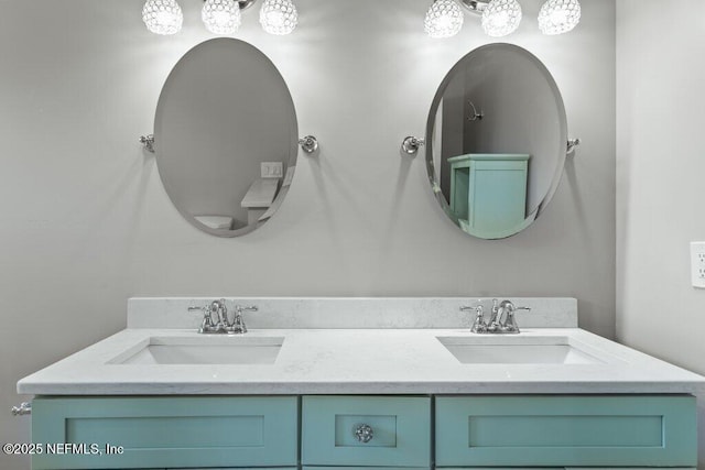 3060 Lewis Speedway, Saint Augustine, FL 32084 - bathroom featuring double vanity