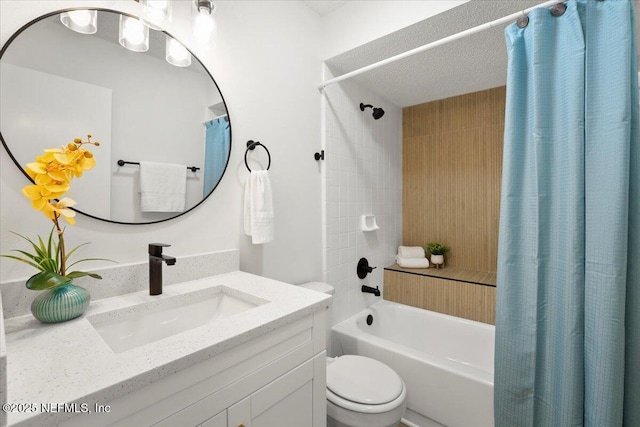 2767 Laten Ln, Jacksonville, FL 32216 - bathroom with shower / bath combo, vanity, and toilet