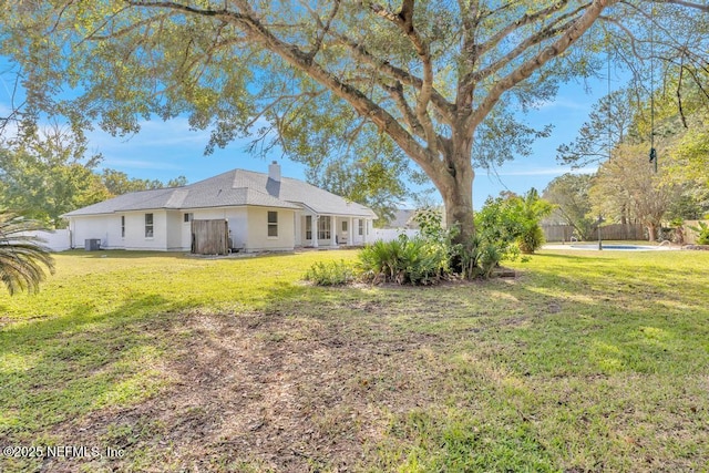 4833 Saddlehorn Trl, Middleburg, FL 32068 - view of yard