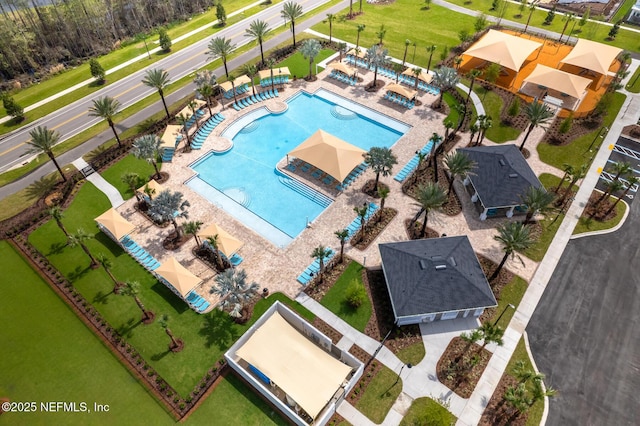 44 Sea Grn Way, Ponte Vedra, FL 32081 - drone / aerial view of a pool area