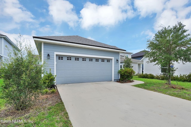 328 Clarys Run, Saint Augustine, FL 32092 - view of front of home with concrete driveway, an attached garage, and a front yard
